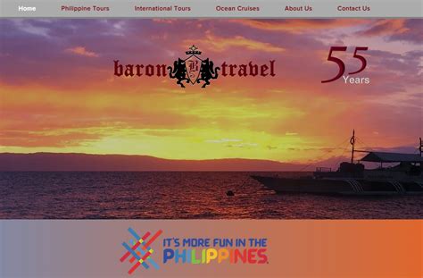 tourism companies in the philippines|Baron Travel .